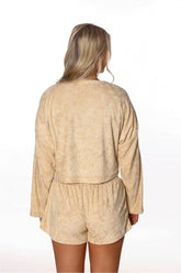 LOCALS TOWELLING SALTY L/S - Rip Curl